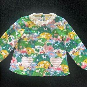 Baby Biden farm animal long sleeve shirt